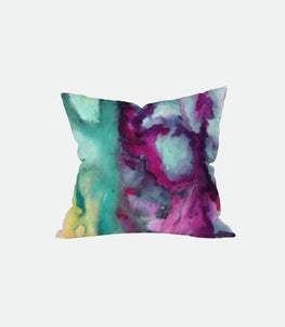 Watercolor Pillow